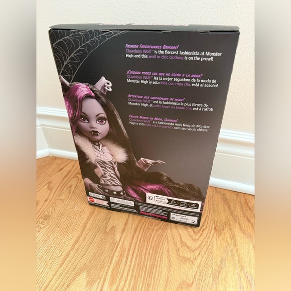 Nwt Monster High Clawdeen Wolf Reel Drama - Picture 5 of 6